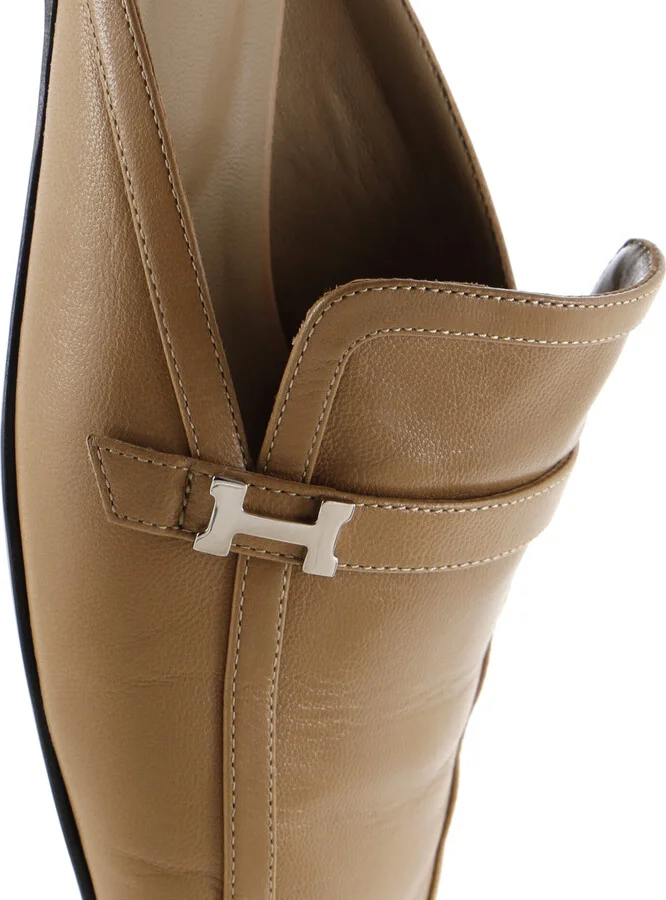 Hermes Women's Groupie Mules Leather - Image 6