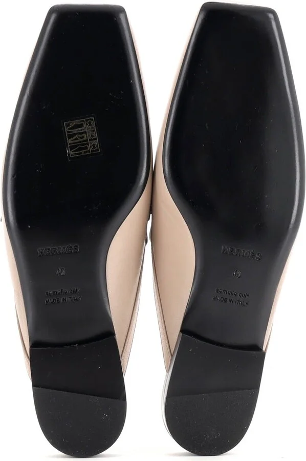 Hermes Women's Groupie Mules Leather - Image 4