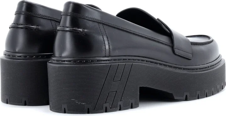 Hermes Women's Hitch Platform Loafers Leather - Image 3