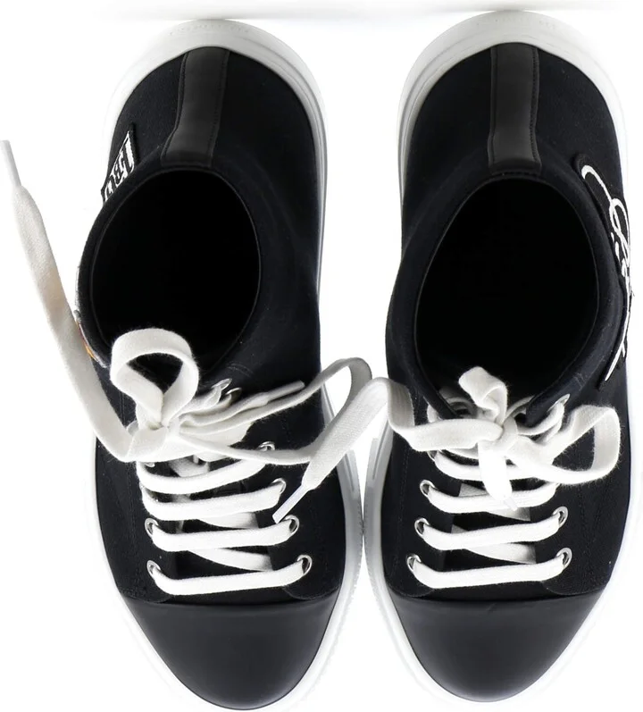 Hermes Women's Illico Highcut Sneakers Canvas - Image 2