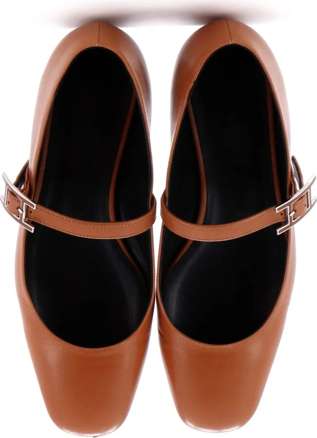 Hermes Women's Jane Flats Leather - Image 2