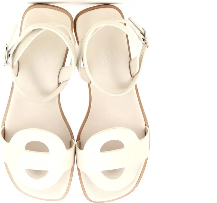 Hermes Women's Julie Sandals Leather - Image 2