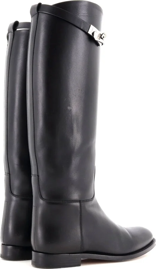 Hermes Women's Jumping Boots Leather - Image 3