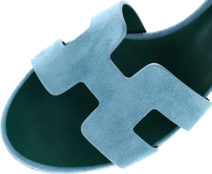 Hermes Women's Oasis Sandals Suede - Image 5