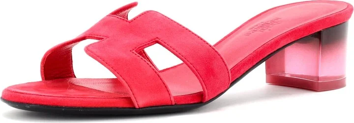 Hermes Women's Oasis Sandals Suede