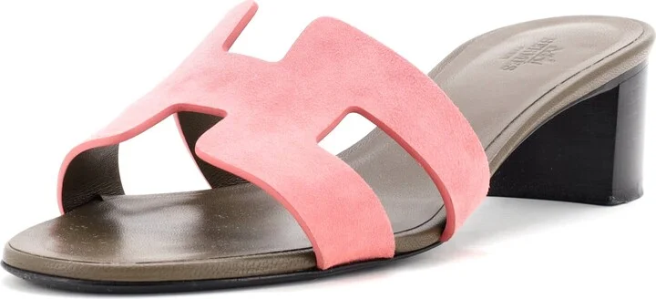 Hermes Women's Oasis Sandals Suede
