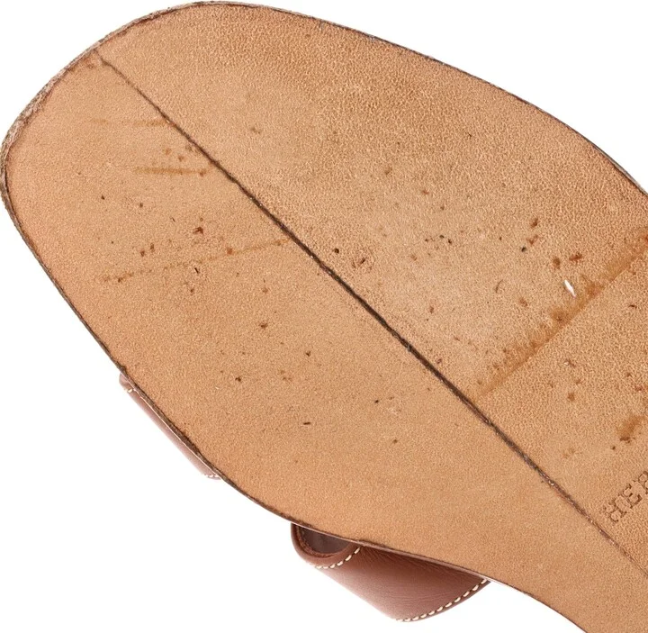 Hermes Women's Oran Sandals Leather - Image 6