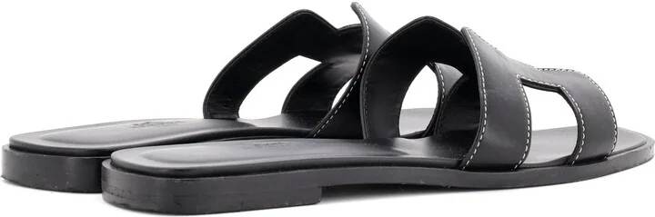 Hermes Women's Oran Sandals Leather - Image 3