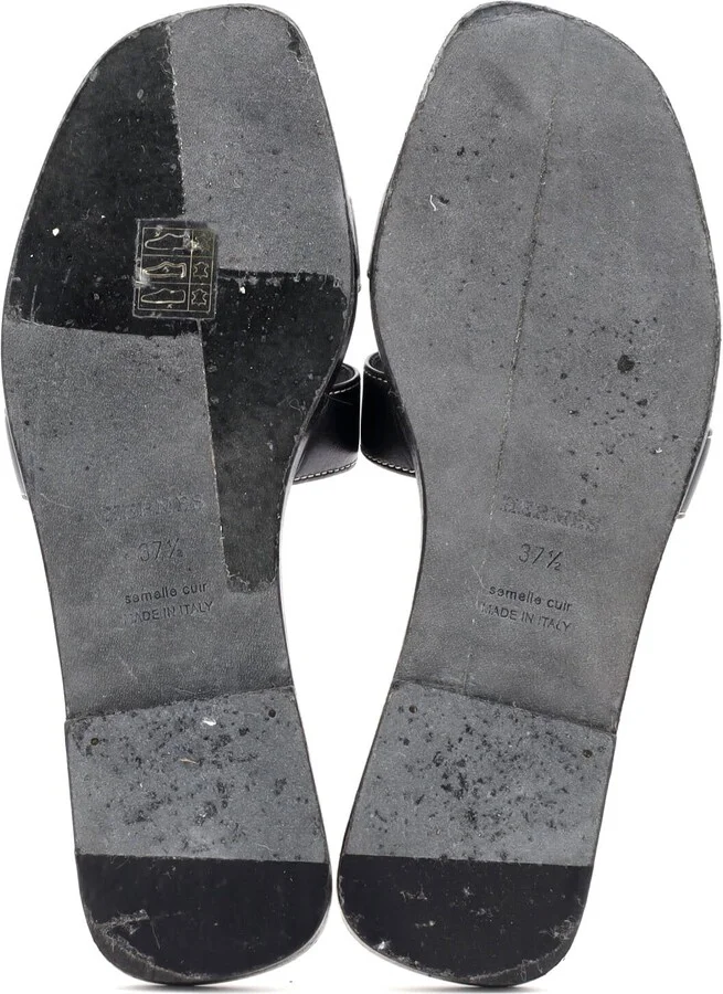 Hermes Women's Oran Sandals Leather - Image 4