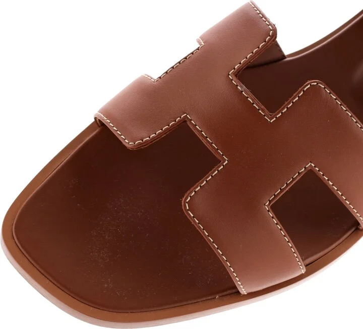 Hermes Women's Oran Sandals Leather - Image 5