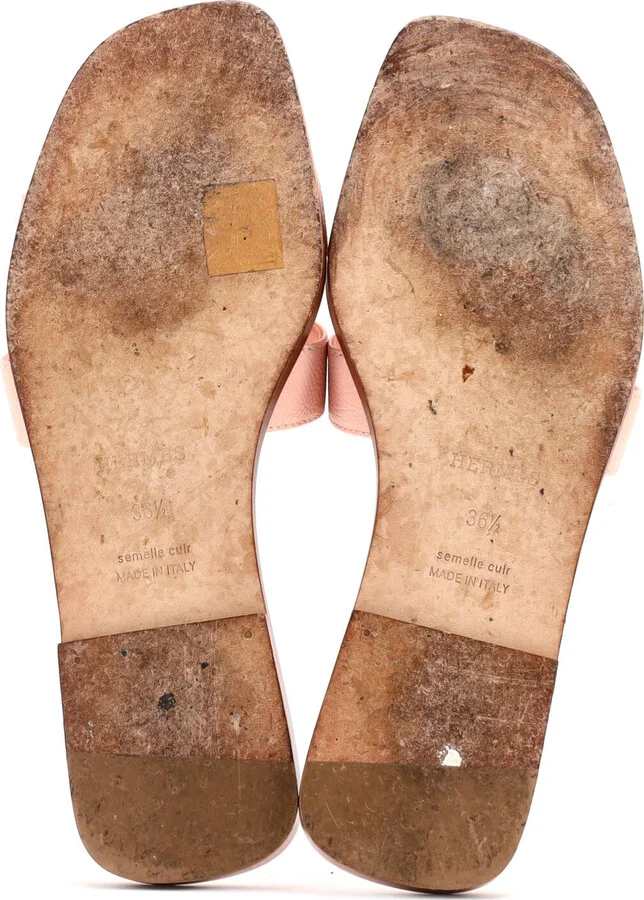 Hermes Women's Oran Sandals Leather - Image 4