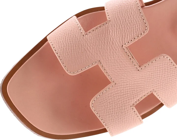 Hermes Women's Oran Sandals Leather - Image 5