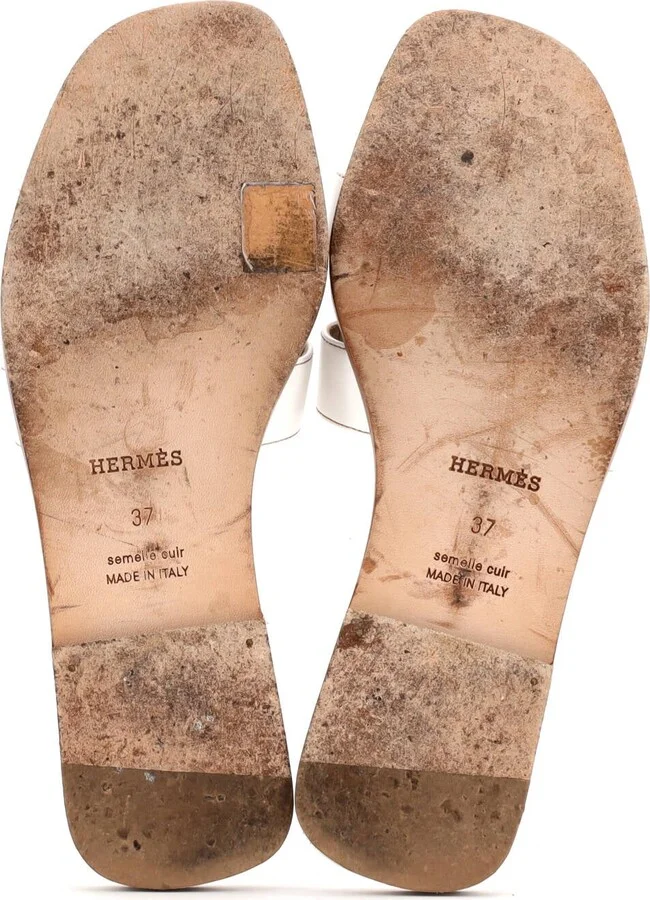 Hermes Women's Oran Sandals Leather - Image 4