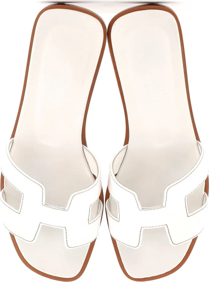 Hermes Women's Oran Sandals Leather - Image 2
