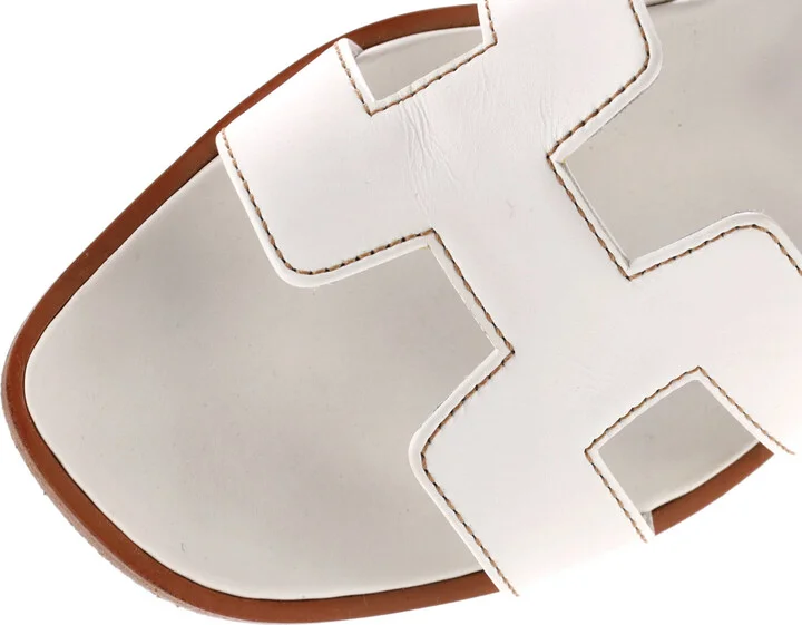 Hermes Women's Oran Sandals Leather - Image 5