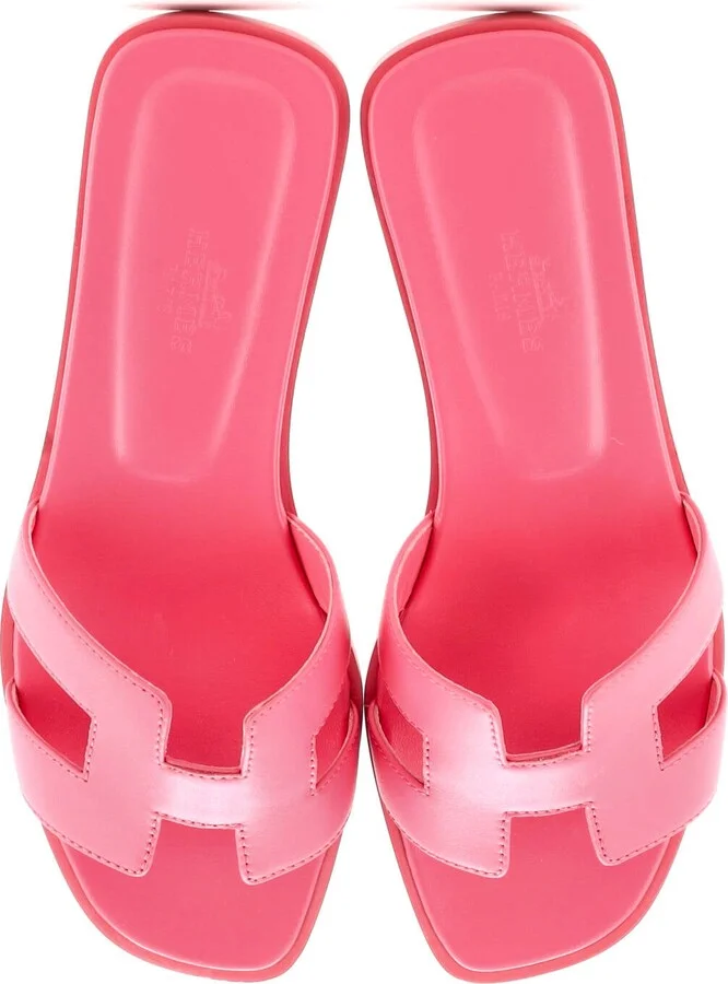 Hermes Women's Oran Sandals Leather - Image 2