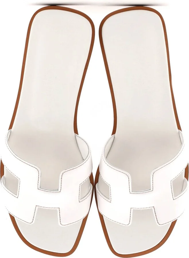 Hermes Women's Oran Sandals Leather - Image 2