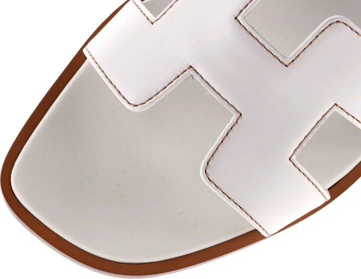 Hermes Women's Oran Sandals Leather - Image 5