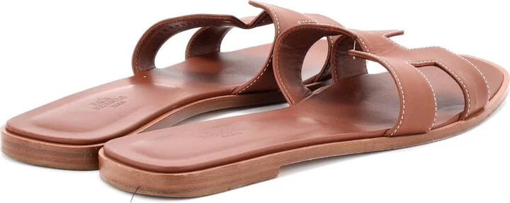 Hermes Women's Oran Sandals Leather - Image 3