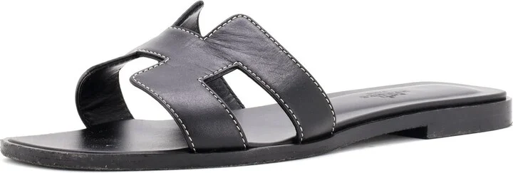 Hermes Women's Oran Sandals Leather