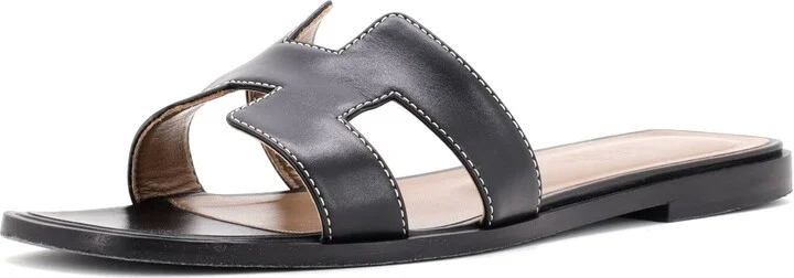 Hermes Women's Oran Sandals Leather