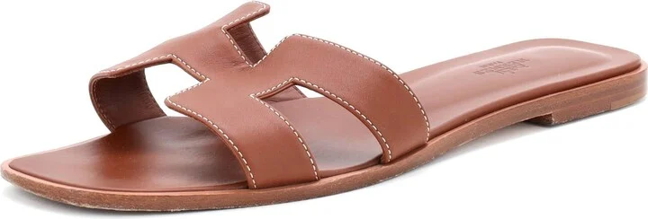 Hermes Women's Oran Sandals Leather