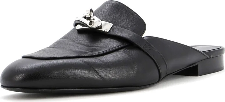 Hermes Women's Oz Mules Leather