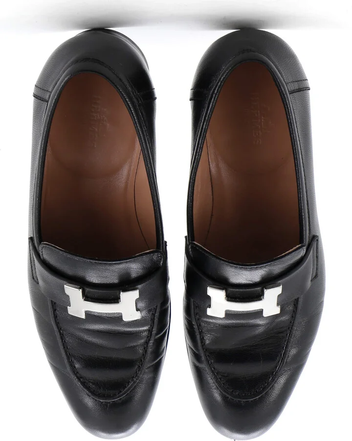 Hermes Women's Paris Loafers Leather - Image 2