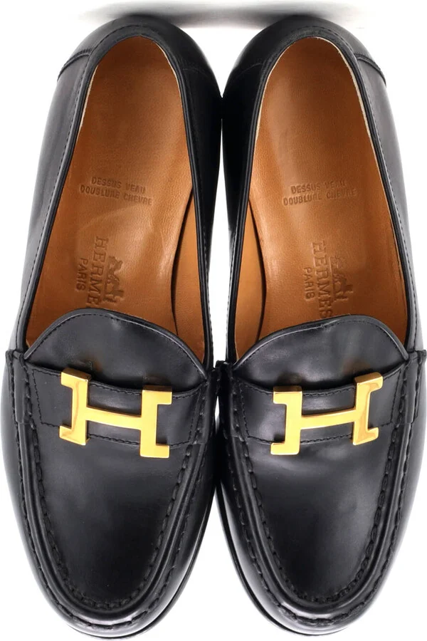 Hermes Women's Paris Loafers Leather - Image 2