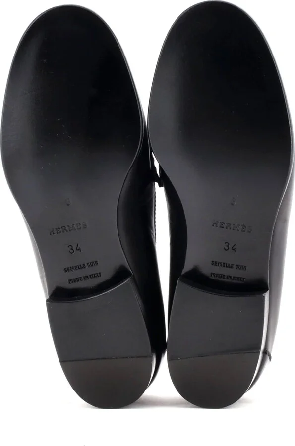 Hermes Women's Paris Loafers Leather - Image 4