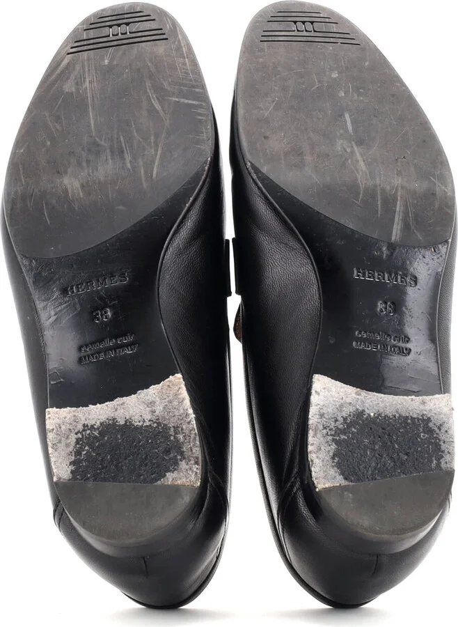 Hermes Women's Paris Loafers Leather - Image 4