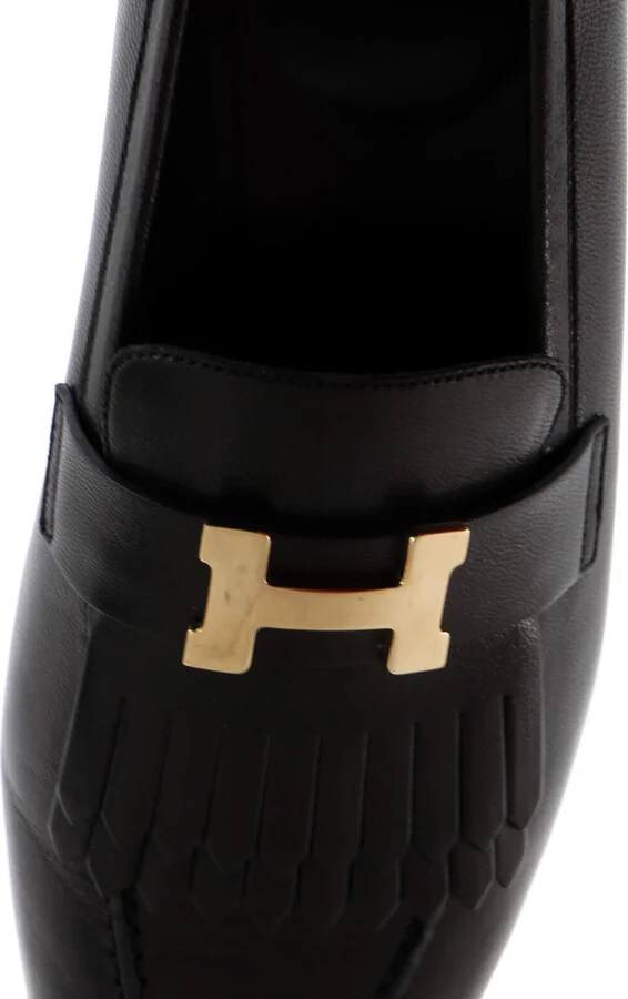 Hermes Women's Royal Loafers Leather - Image 5