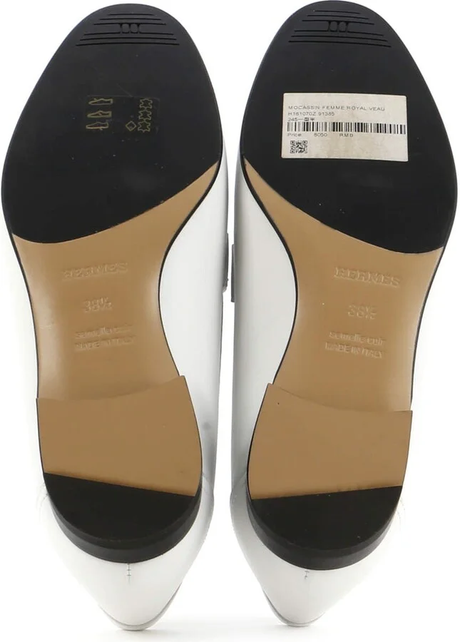 Hermes Women's Royal Loafers Leather - Image 4