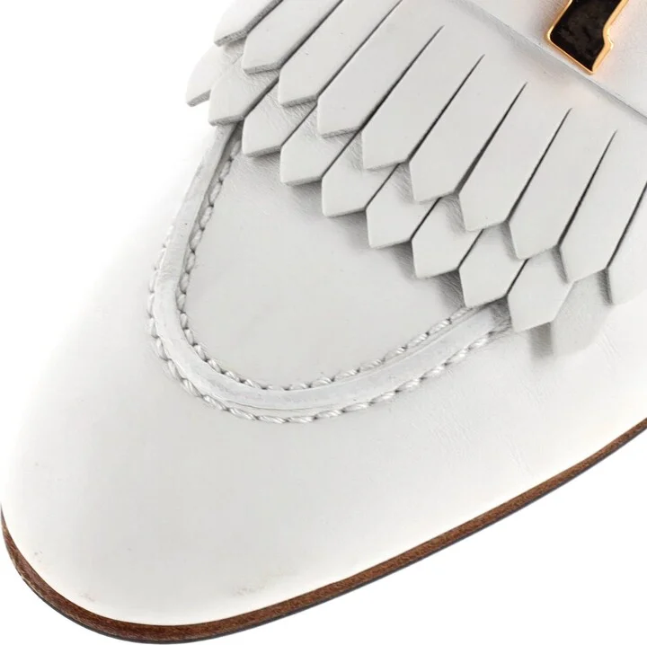 Hermes Women's Royal Loafers Leather - Image 5
