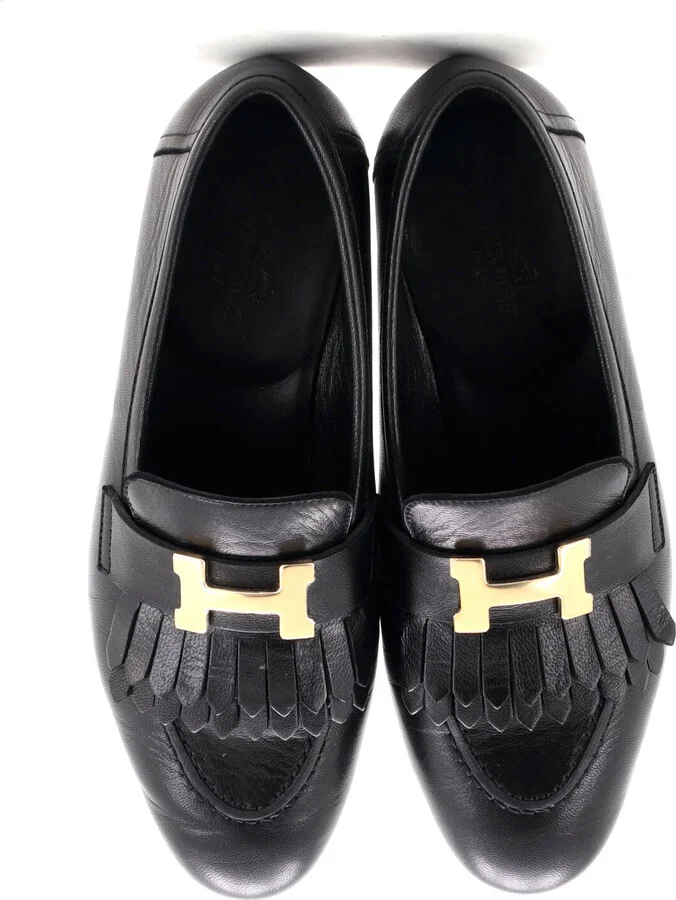 Hermes Women's Royal Loafers Leather - Image 2