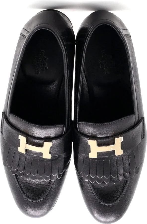 Hermes Women's Royal Loafers Leather - Image 2