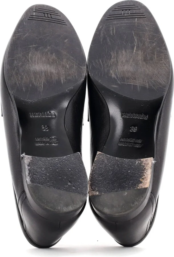 Hermes Women's Royal Loafers Leather - Image 4