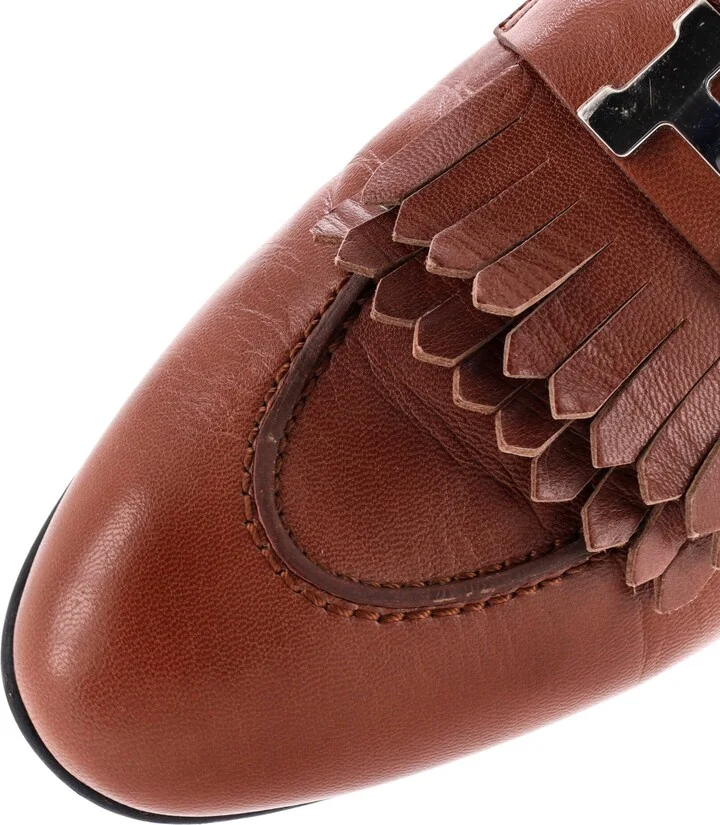 Hermes Women's Royal Loafers Leather - Image 5