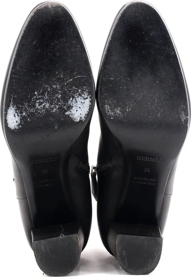 Hermes Women's Saint Germain Ankle Boots Leather - Image 4
