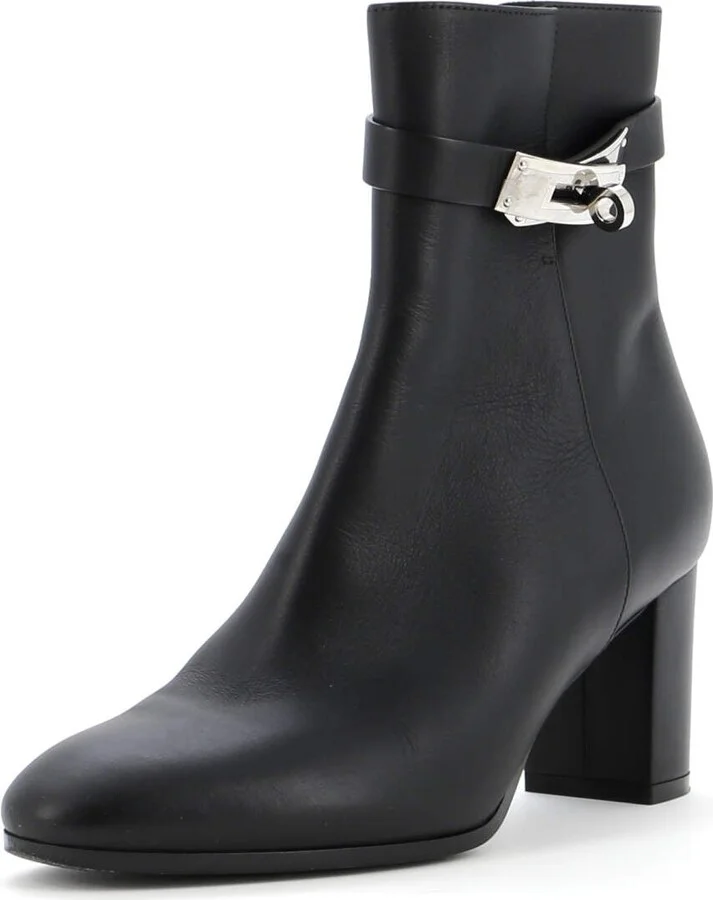 Hermes Women's Saint Germain Ankle Boots Leather