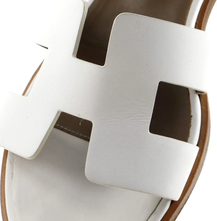 Hermes Women's Santorini Sandals Leather - Image 5