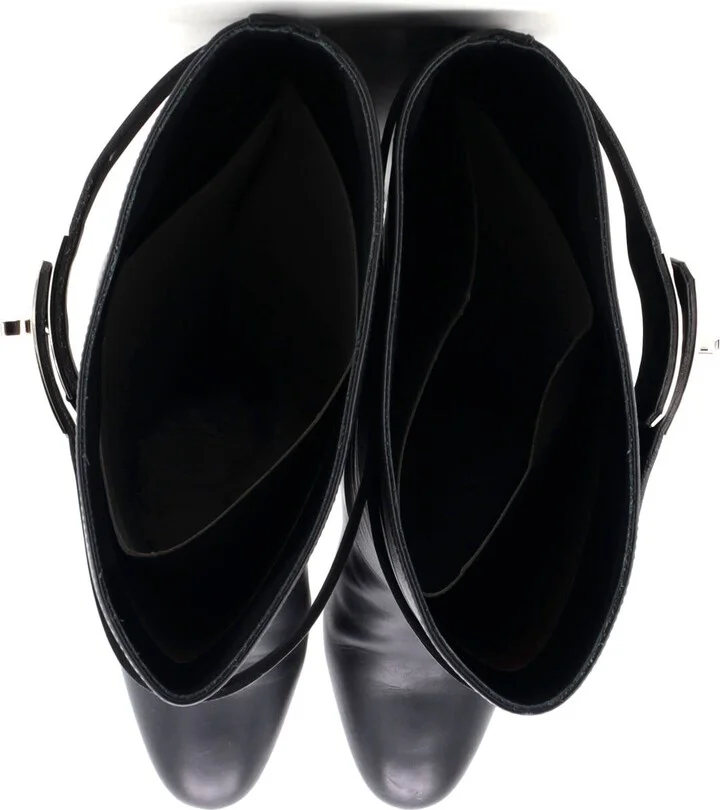 Hermes Women's Story Tall Boots Leather - Image 2