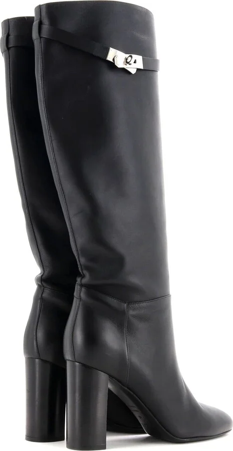 Hermes Women's Story Tall Boots Leather - Image 3