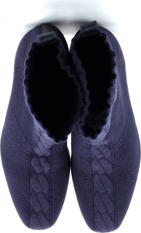 Hermes Women's Volver Ankle Boots Knit Fabric - Image 2