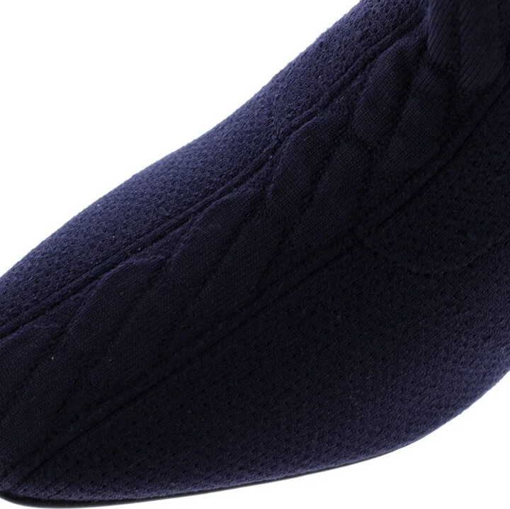Hermes Women's Volver Ankle Boots Knit Fabric - Image 5
