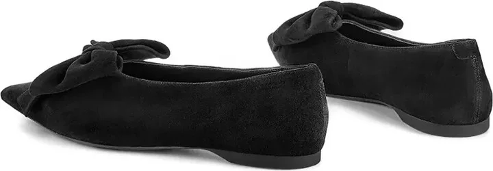 Hermine bow-detail pointed ballet flats - Image 4