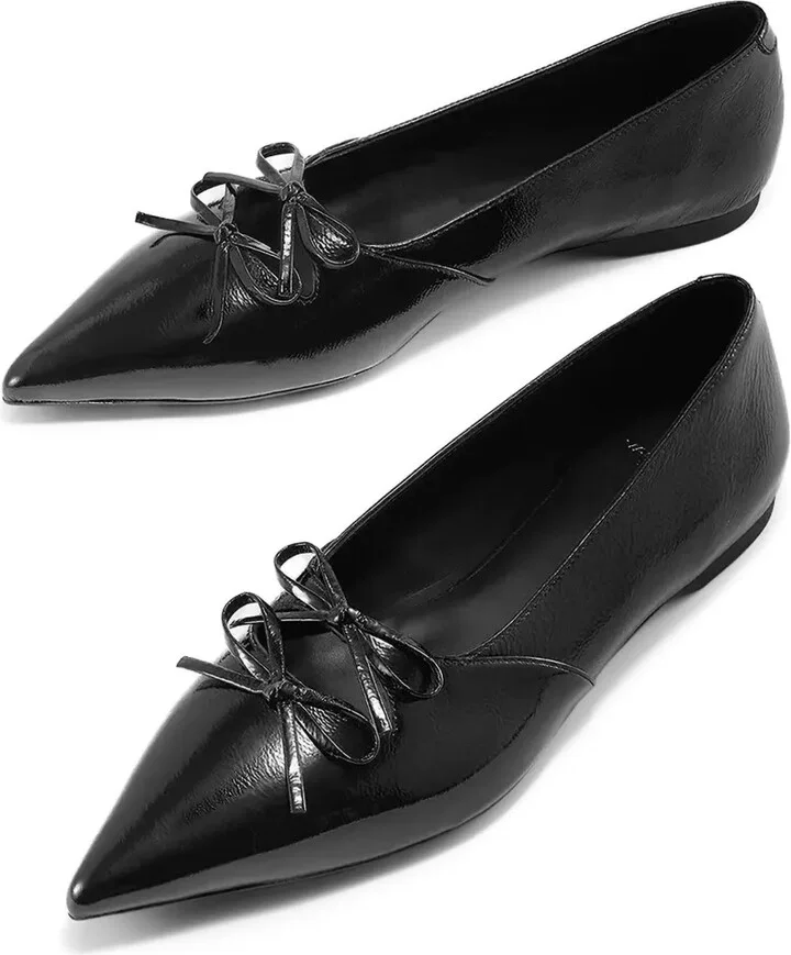 Hermine pointed-toe ballet flats - Image 4