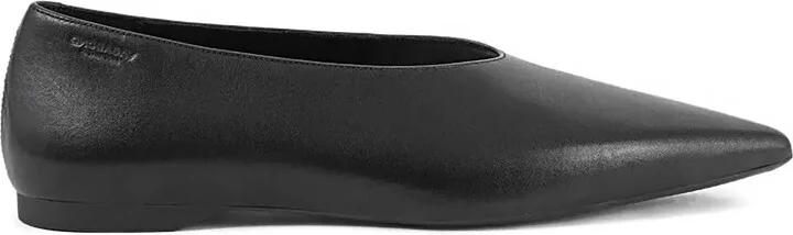 Hermine pointed-toe ballet flats