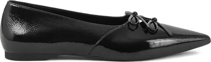 Hermine pointed-toe ballet flats
