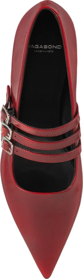 Hermine Pointed Toe Mary Jane Flat - Image 6